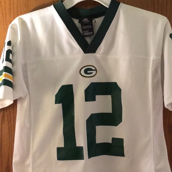aaron rodgers jersey youth medium